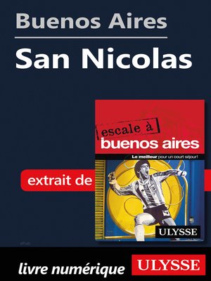 cover image of Buenos Aires--San Nicolas